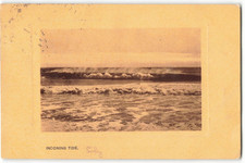 1909 Incoming Tide is when the sea level is rising VTG Postcard VPC2. picture