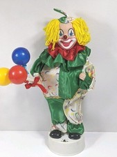Telco Electronic Happy Birthday Clown Plays Music Light Up Nose Moving 1989 picture