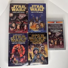 THRAWN Star Wars Trilogy #1-3 Timothy Zahn PB + Courtship Of Princess Leia Lot picture