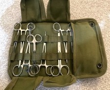 Vintage 1980’s US Military Surgical Instrument Kit Minor Field Surgery picture