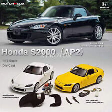 Motorhelix MH 1/18 Honda S2000 AP2 Limited Diecast Model Car Black/White/Yellow picture