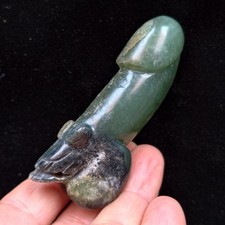 China oriental culture Jade carved genitals Sexual culture Art Statuependant3628 picture