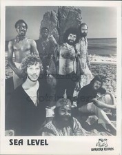 1982 Press Photo Rock Band Sea Level picture