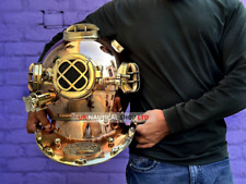 Copper Brass Diving Helmet - Diving Helmet - US Navy 18