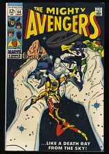 Avengers #64 VF 8.0 1st Barney Barton Hawkeye's Brother Marvel 1969 picture