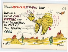 Postcard Famous Mexican Flu Flu Bird Mexico picture
