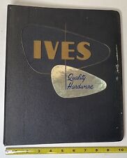 H B Ives Company Vintage Product Catalog 1962 picture
