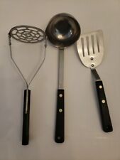 vintage Ekco Forge and Household kitchen utensils Stainless Made in USA B24 picture