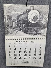 Vintage Railroad Calendar 1971 California Southern Railroad Museum picture