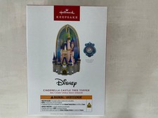 Hallmark 2026 Walt Disney World Cinderella Castle Tree Topper with Light & Sound picture