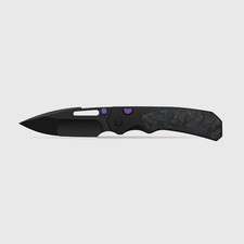 Kizer Durandal Folding Knife S35VN Blade Aluminum&FatCarbon Black-Dark Matter picture