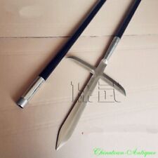 Japanese Spear Yari Jumonji Kung Fu Polearm Cross Hook Sword Lance Voulge #0643 picture
