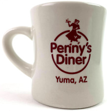 Penny’s Diner Coffee Mug Yuma, Arizona Ceramic Restaurant M Ware 10oz Heavy Duty picture