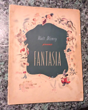 Walt Disney Presents Fantasia Movie Music Program Book 1940 Leopold Stokowski picture