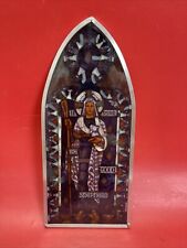 Vintage Jesus Christ  stained glass   Hanging Ornament picture
