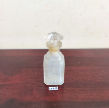 1920s Vintage Old Clear Perfume Glass Bottle Decorative Collectible Props G618 picture