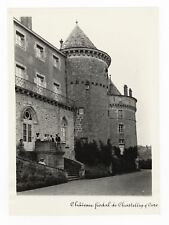 Old photograph circa 1910 Chastellux-sur-Cure Yonne Burgundy Château 1 picture