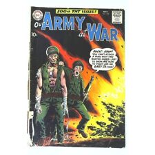 Our Army at War #100  - 1952 series DC comics Good+ / Free USA Shipping [u/ picture