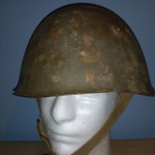 WW2 Italian Combat Helmet AXIS.  lrg. Original,  Complete, very  choice picture