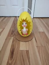 Rare Easter Egg Bunny Blow Mold Holiday Decor  picture