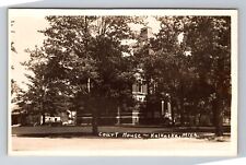 Kalkaska MI-Michigan RPPC, Courthouse, Antique, Vintage Postcard picture
