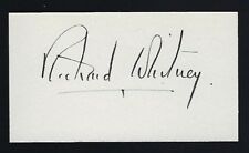 Richard Whitney cut signature autograph Financier NYSE President 1930-1935 picture