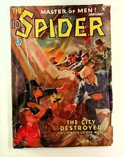 Spider Pulp Jan 1935 Vol. 4 #4 FR picture