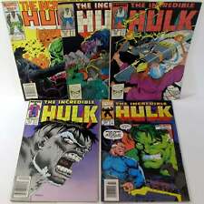 Incredible Hulk Lot 5 #329,351,352,354,410 Marvel 1987 1st Series Comic Books picture