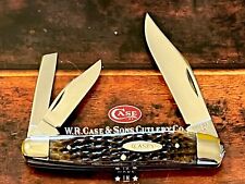 VINTAGE CASE XX USA 1976/4….DOTS BIG 6380 CARPENTERS CHESTNUT WHITTLER KNIFE NEW picture