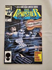 Punisher Limited Series #1 (1986)  1st Solo SIGNED By Zeck And Beatty picture