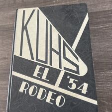 1954 Yearbook Klamath Union High School-El Rodeo Klamath Falls, Oregon  picture