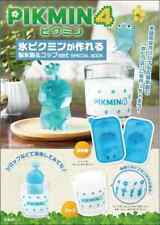 Pikmin 4 Ice Pikmin Rock Ice Maker & Logo Glass set Special Book Nintendo NEW picture