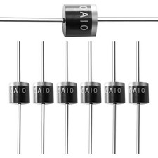 (Pack of 20 Pieces) 10A10 Rectifier Diode 10A 1000V R-6 Axial 10 Amp 1000 Vol. picture