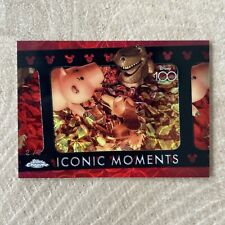 2023 Topps Chrome Disney 100 Daylight Iconic Moments Red Kaleidoscope /5 picture
