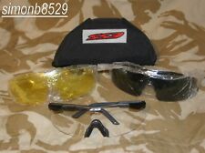 UK BRITISH ARMY ISSUE ESS ICE PROTECTIVE BALLISTIC SUNGLASSES 3 COLOUR LENS picture