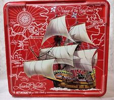 NABISCO Frears Biscuits England Advertising Can Tin Voyage of the Mayflower picture
