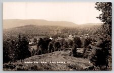 RPPC East Dover VT Bird's Eye View Vermont Real Photo Postcard P22 picture