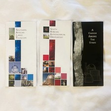 Brochures x 3 Southern African Large Telescope Etc SALT picture