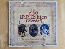 J.R.R. Tolkien Calendar 1980 Lord of the Rings Middle-Earth Great Illustrators picture