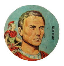 1966 Vintage Crack Argentina Julius Caesar Original Card Roman General Dictator  picture