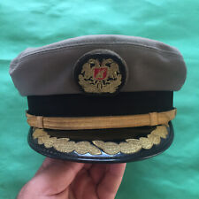 ALBANIAN MAN MILITARY OFICER HAT CAP GOLD-USHTRIA SHQIPTARE-MODERN CAP Used picture
