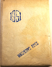 1951 WHISPERING PINES YEARBOOK HIGH SCHOOL SMYRNA NORTH CAROLINA  1ST-12TH GRADE picture