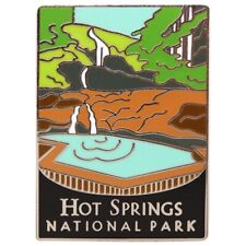 Hot Springs National Park Pin - Arkansas Souvenir, Official Traveler Series picture