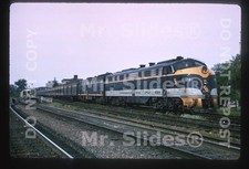 Duplicate Slide C&O Chesapeake & Ohio E8A 4024 & B&O E8A W/'George Washington' picture