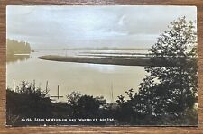 Nehalem Bay Wheeler Oregon Tillamook Co. RPPC Postcard c 1914 Garibaldi Postmark picture