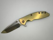Hinderer XM-18 3.5” S45VN SPANTO - ASSEMBLY SPECIAL - FULL TI GOLD picture