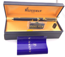 Rare WATERMAN GENTLEMAN LACQUE GOLD LEAF FOUNTAIN PEN 18K M nib MINT or UNUSED picture