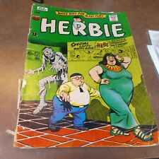 Herbie #19 ACG 1966 Silver Age Comic Book (Herbie goes into Space) scifi humor picture
