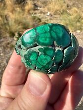 Natural Malachite Polished Rough Specimen, Lapidary/Cabbing, 97 grams picture