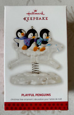 Hallmark 2013 Playful Penguins Penguin Pals Keepsake Ornament New Mint MIB picture